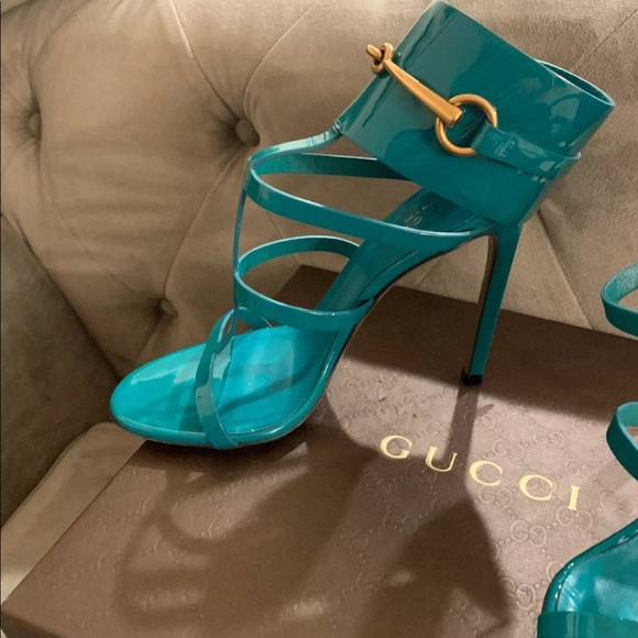 Gucci Ursula Springwater Sandal (green) - Picture 4 of 8